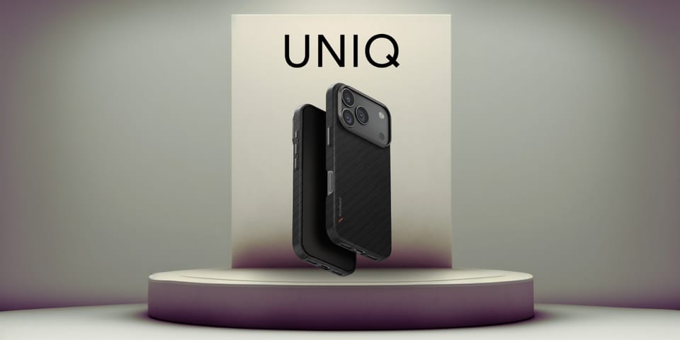 Etui UNIQ Keva EDGE do iPhone 17 Pro     Magclick Charging czarny