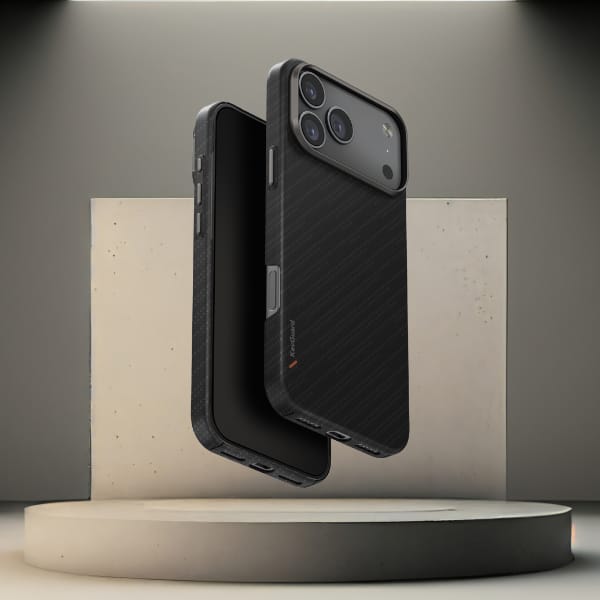 Etui UNIQ Keva EDGE do iPhone 17 Pro Max Magclick Charging czarny