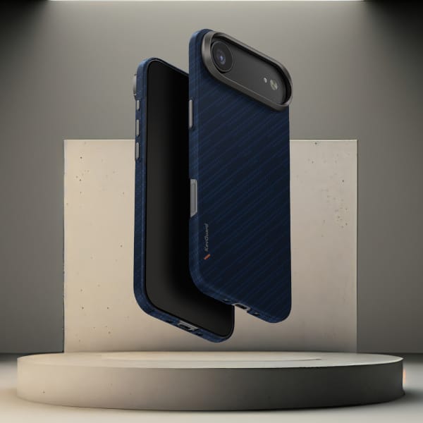 Etui UNIQ Keva EDGE do iPhone Air        Magclick Charging niebieski