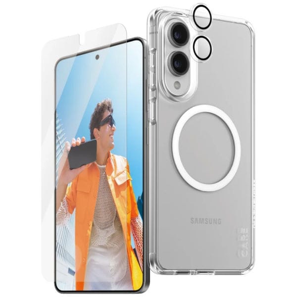 Zestaw ochronny CARE by PanzerGlass      Flagship 3w1 Etui+Szkło+Lens do Samsung Galaxy S25 Edge