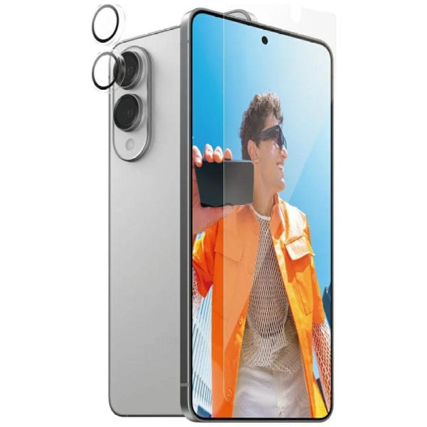 Zestaw ochronny PanzerGlass Hoops+UWF    2w1 Szkło+Lens do Samsung Galaxy S25 Edge