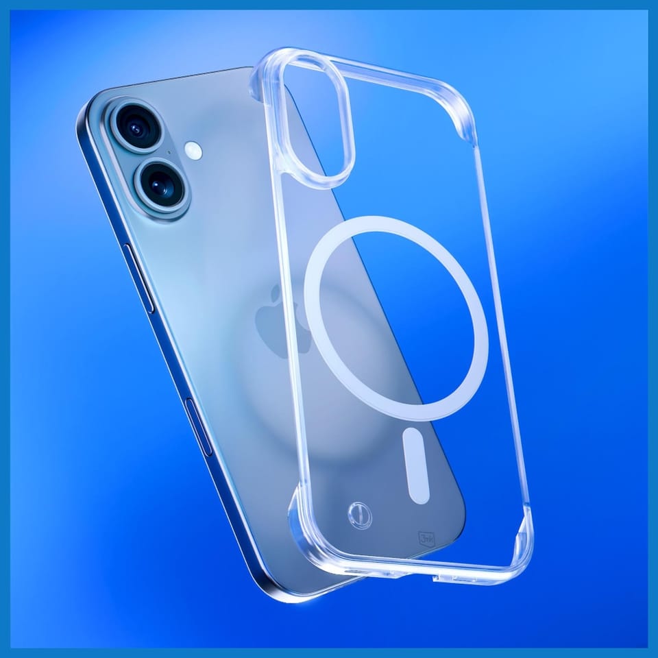 Etui 3MK Just20g Clear Case do Apple     iPhone 17