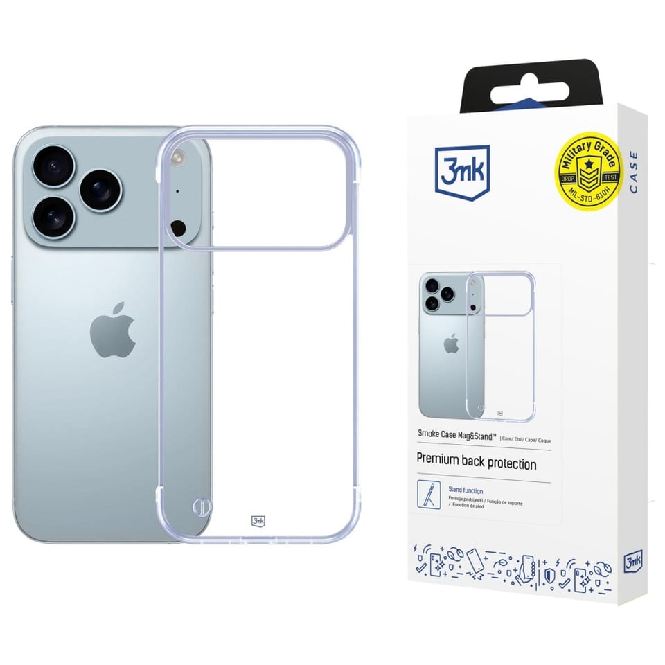 Etui 3MK Just20g ClearCase do Apple      iPhone 17 Pro
