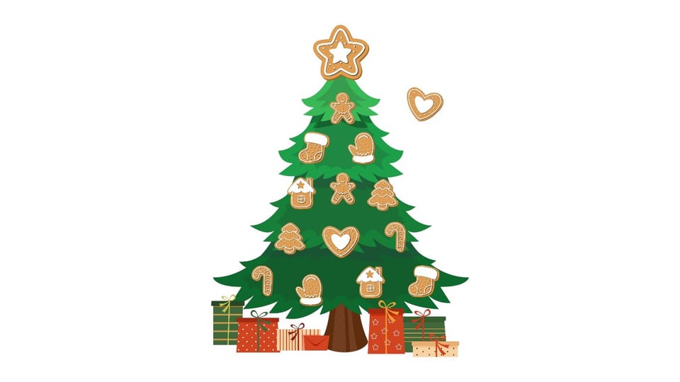 Choinka magnetyczna PIERNIKI zestaw kreatywny ZK-CHM-02 BIURFOL