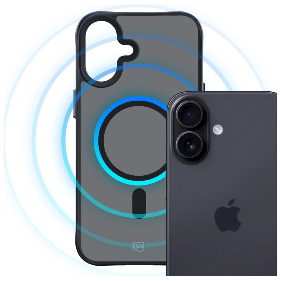 Etui 3MK Smoke MagCase do Apple iPhone   17