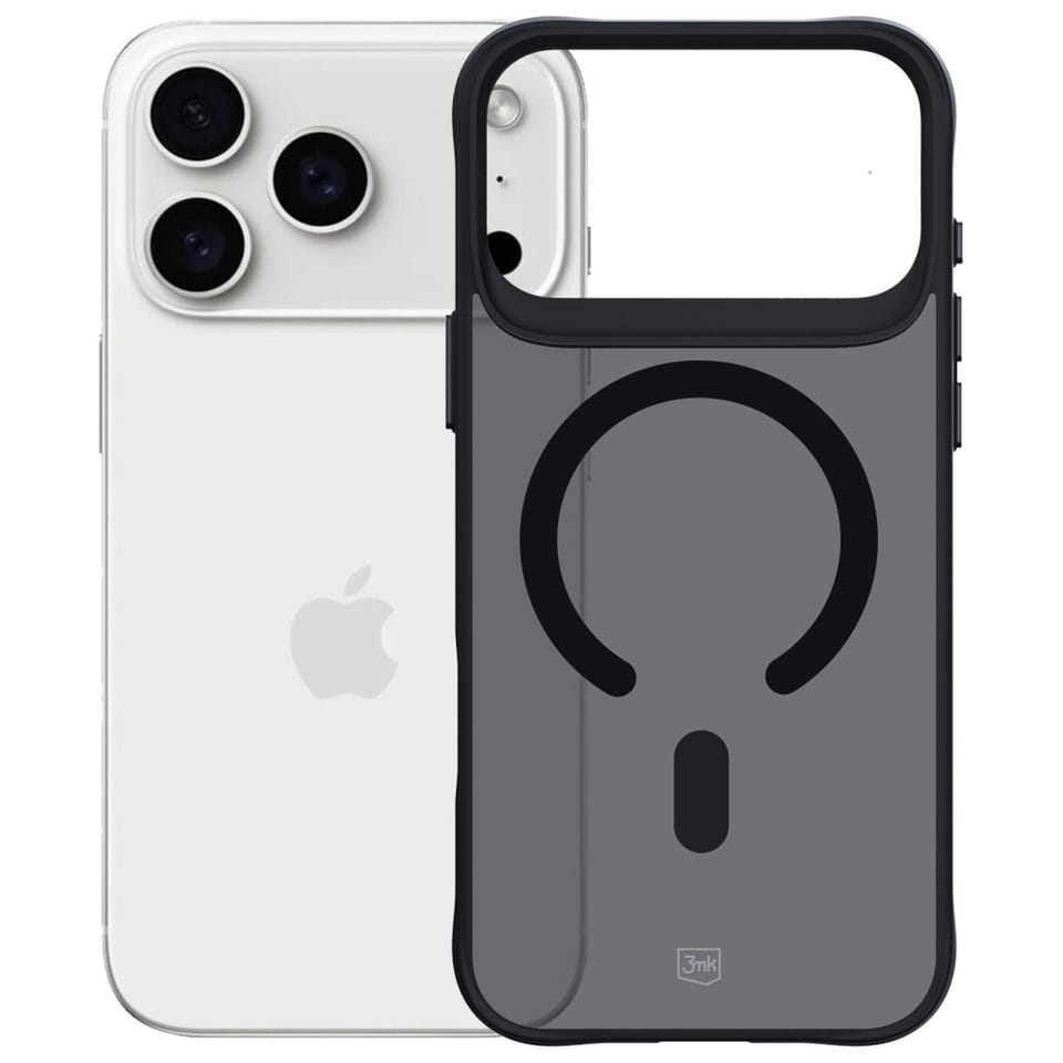 Etui 3MK Smoke MagCase do Apple iPhone   17 Pro Max