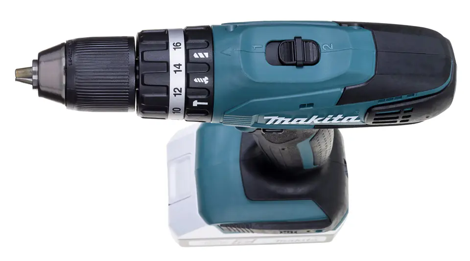 Makita HP457DWE10 drill 1.7 kg Black Blue Wasserman.eu