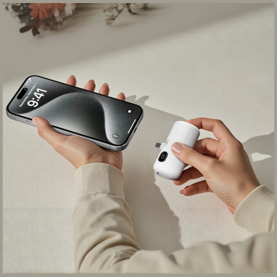 Powerbank 4smarts PicoFold 5000mAh 22.5W biały