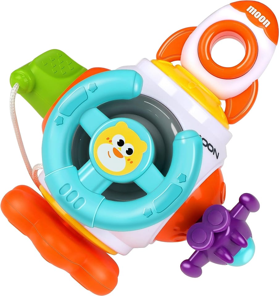 Kostka Sensoryczna Edukacyjna Interaktywna Zabawka Stacja Kosmiczna Rakieta