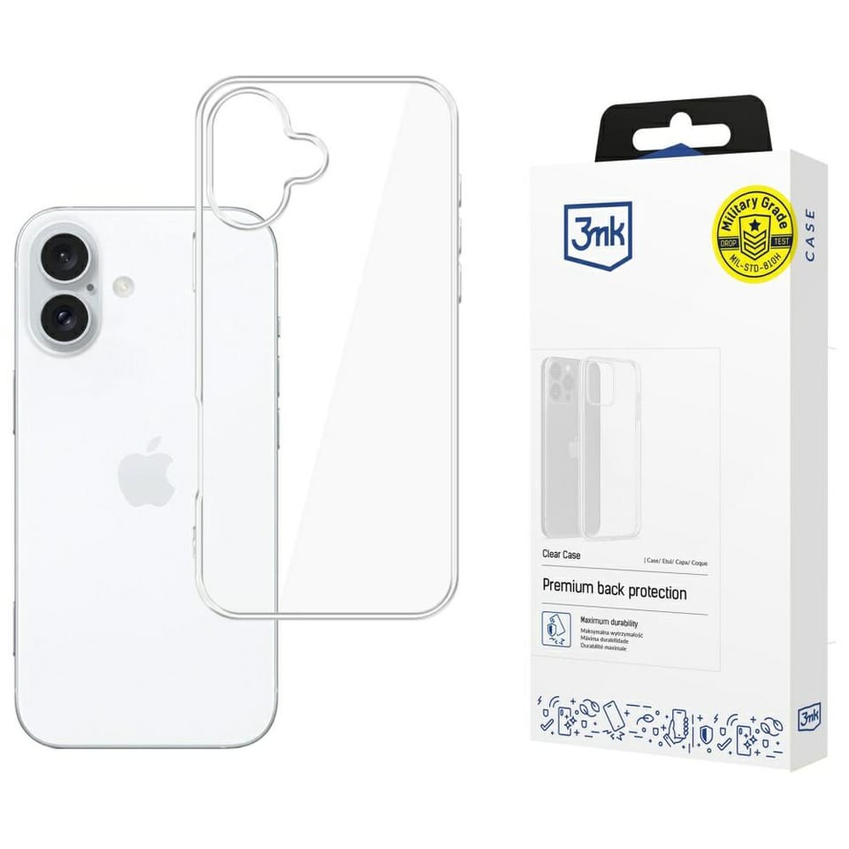 Etui 3MK Clear Case do Apple iPhone 17