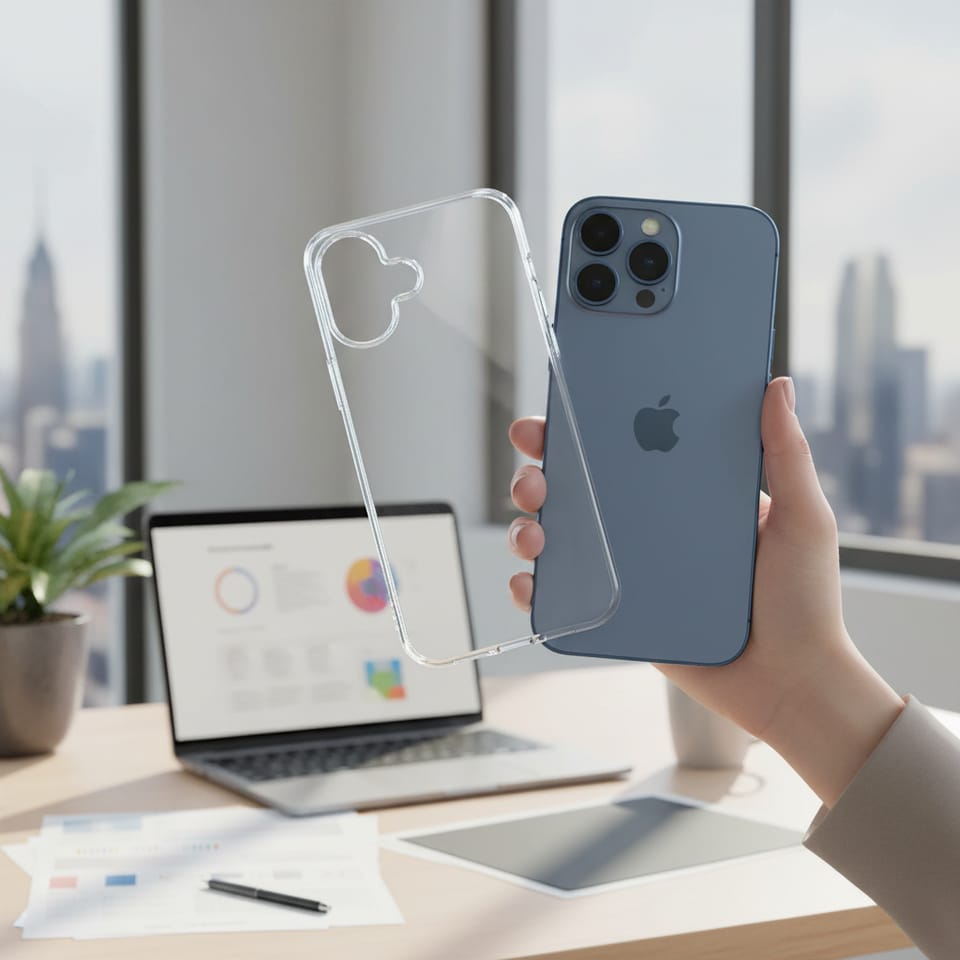 Etui 3MK Clear Case do Apple iPhone 17