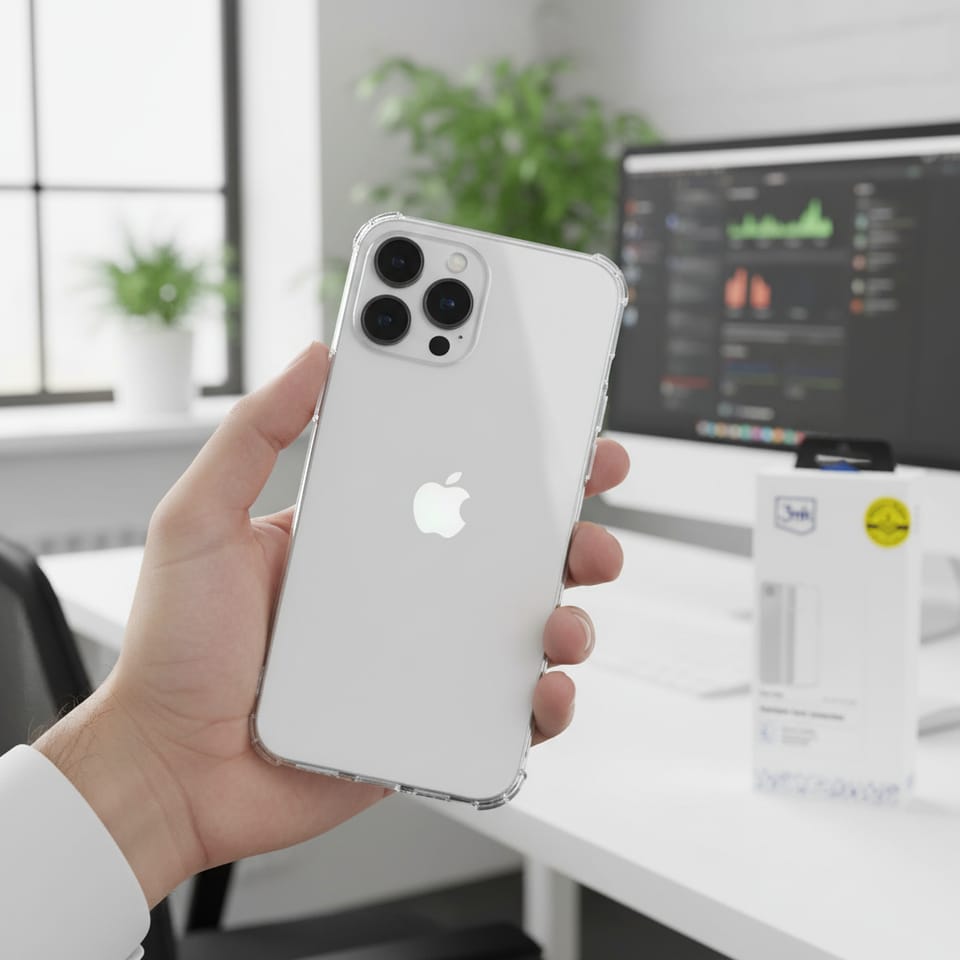 Etui 3MK Clear Case do Apple iPhone 17