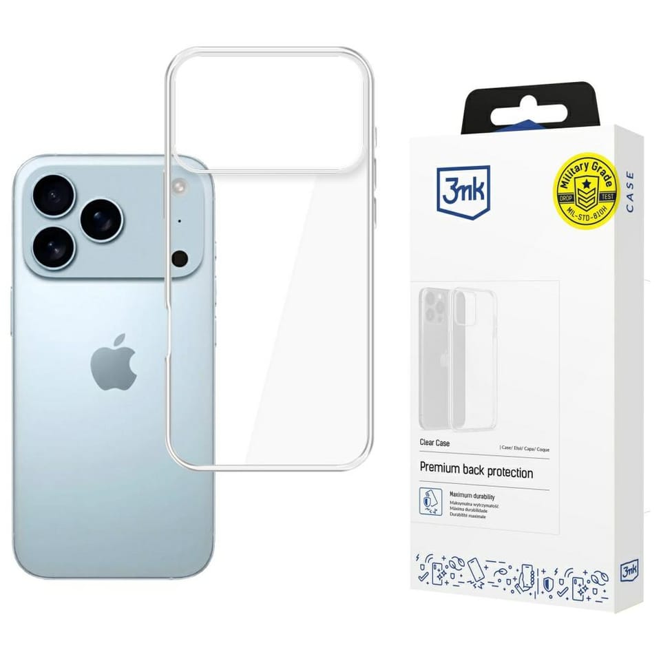 Etui 3MK Clear Case do Apple iPhone 17   Pro Max