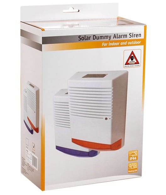 Solarna atrapa syreny alarmowej DC3300 Duża profesjonalna