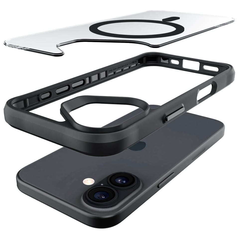 Etui 3MK Satin Amor MagCase do Apple     iPhone 17 przezroczysty