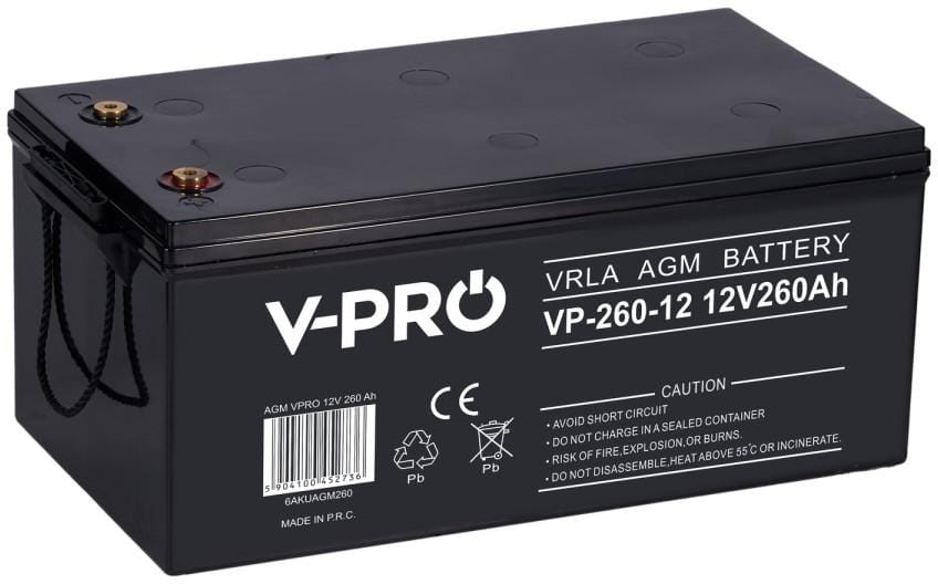 Akumulator VOLT POLSKA AGM VPRO 12V 260Ah