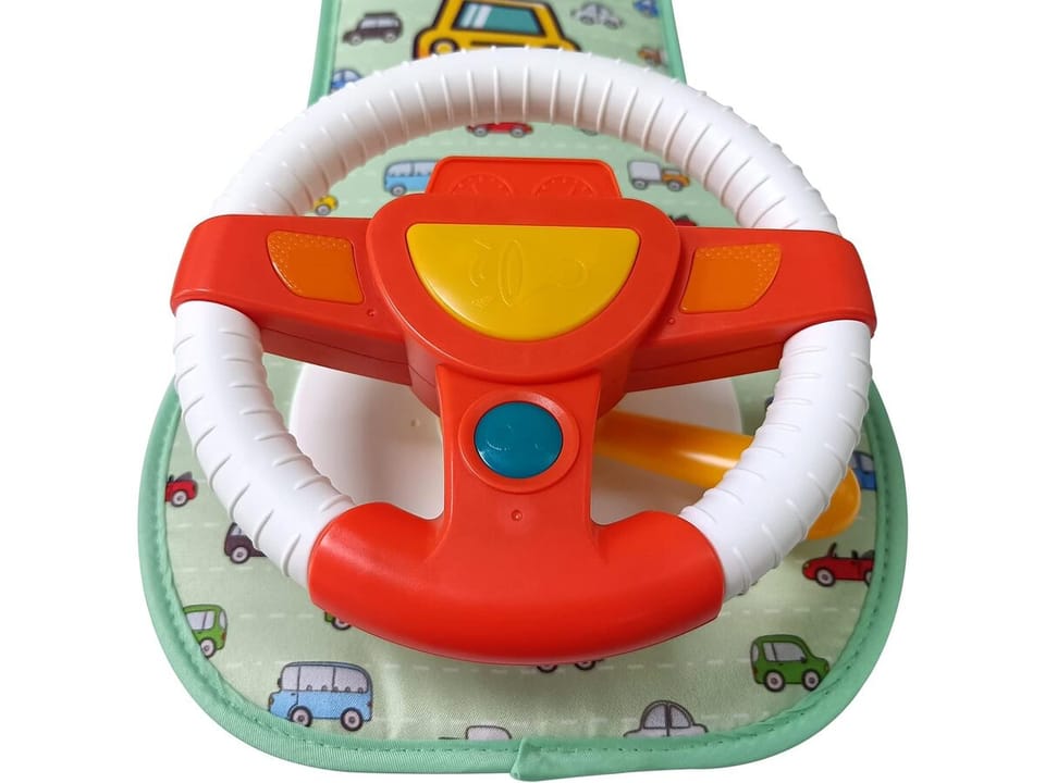 Zestaw Małego Kierowcy Edukacyjna KIEROWNICA DO SAMOCHODU Auta Interaktywna Mata