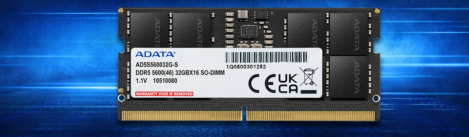 Pamięć RAM ADATA SODIMM 16GB DDR5 5600MHz