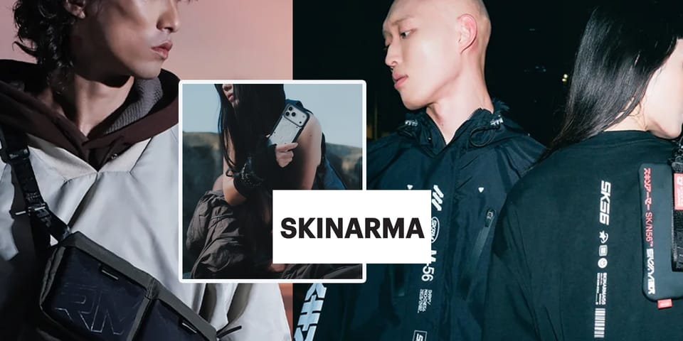 Etui Skinarma Mecha LE do AirPods Pro 3  Birch