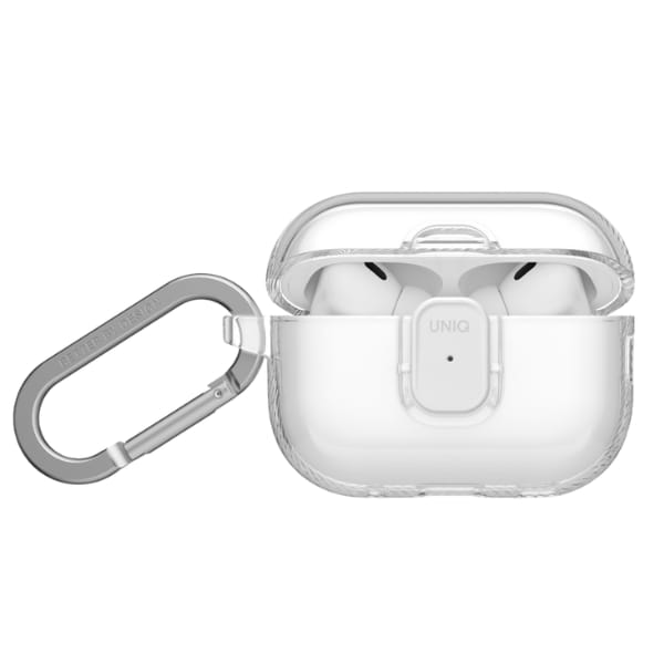 Etui UNIQ Glase Pro do AirPods Pro 3     Lock Case przezroczysty