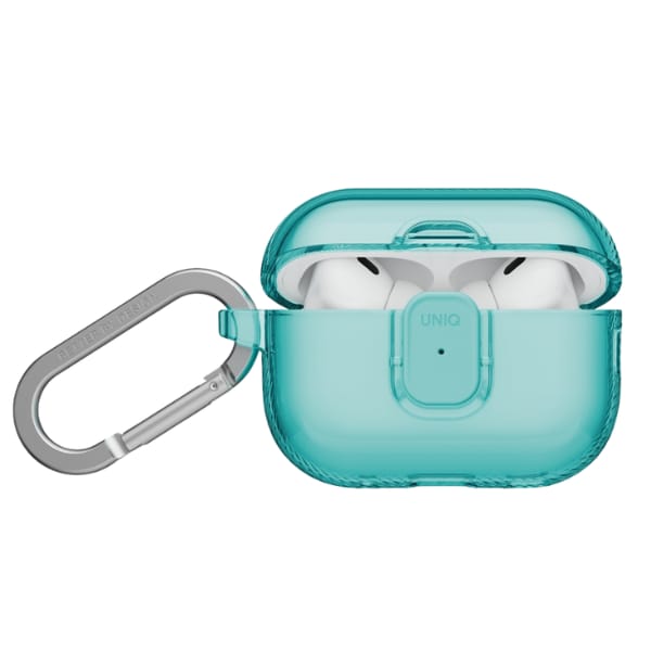 Etui UNIQ Glase Pro do AirPods Pro 3     Lock Case turkusowy