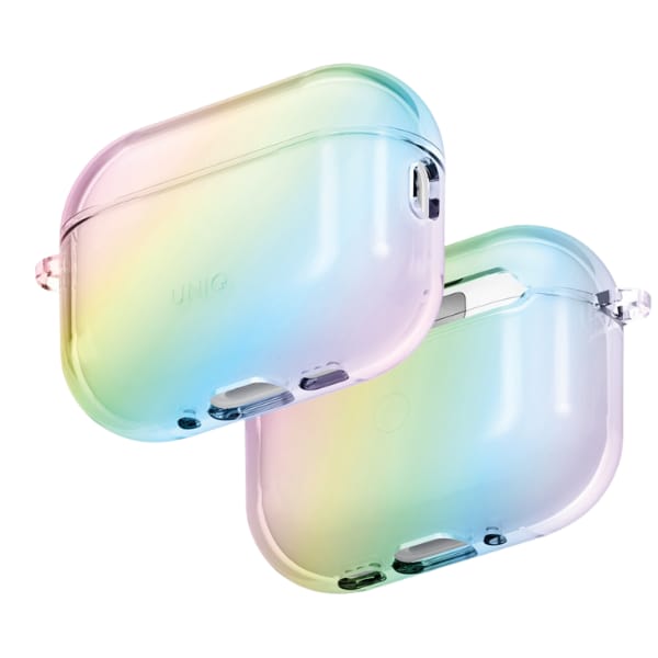 Etui UNIQ Iridescia do AirPods Pro 3     Hang Case holo quartz