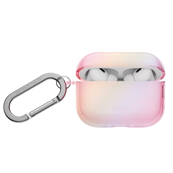 Etui UNIQ Iridescia do AirPods Pro 3     Hang Case pink prism