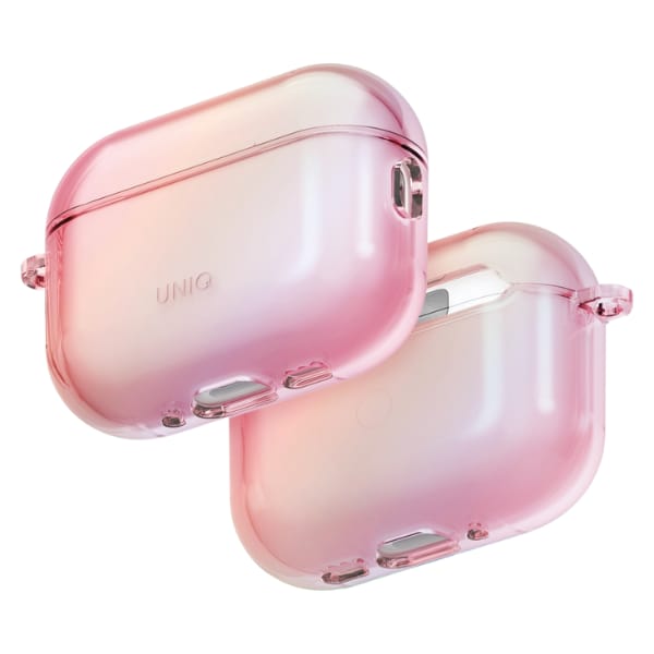 Etui UNIQ Iridescia do AirPods Pro 3     Hang Case pink prism