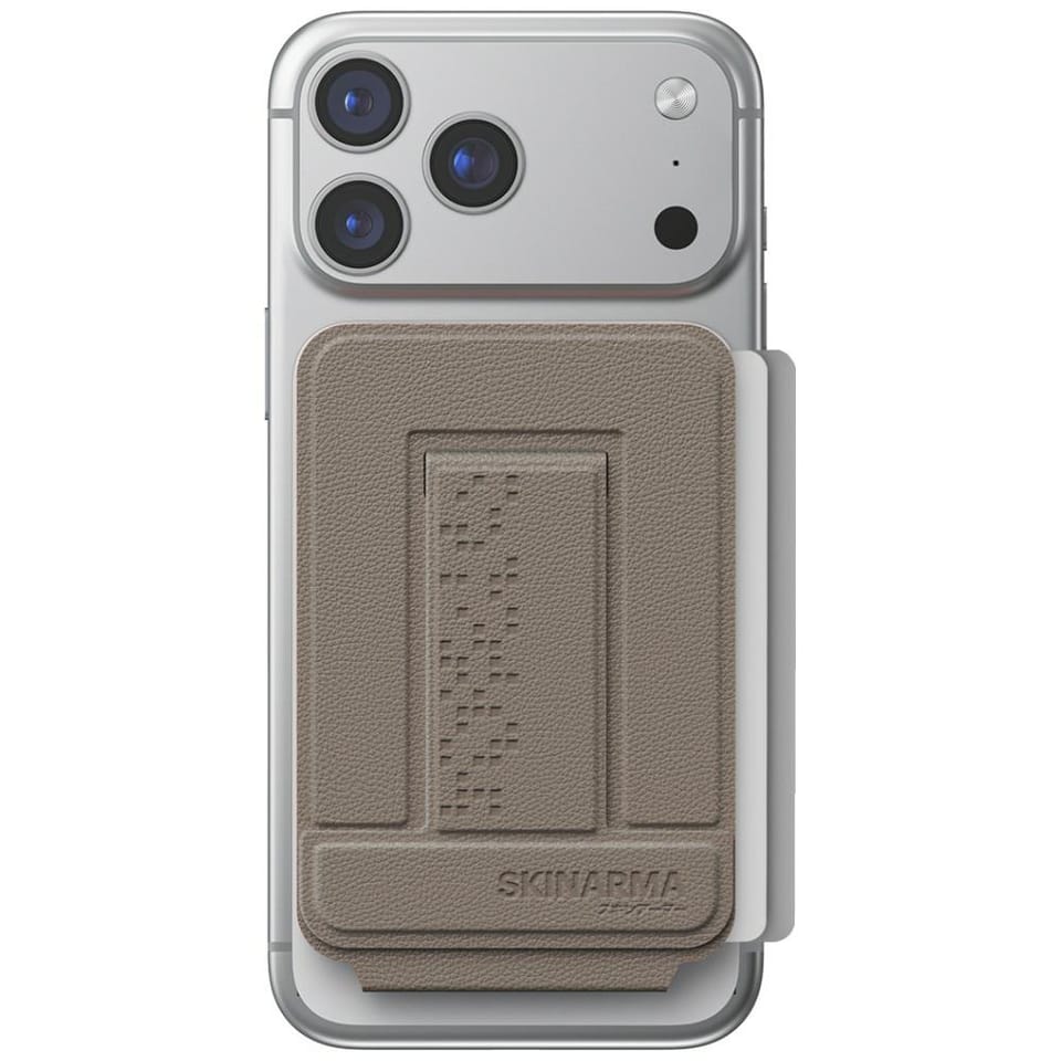 Portfel Skinarma Axis magnetyczny        składany tripod Khaki