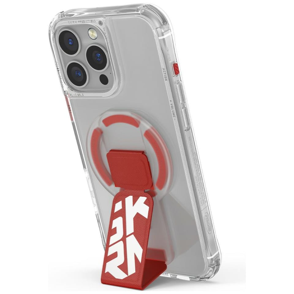 Uchwyt magnetyczny Skinarma Arch XE      Phaze Smart Grip-Stand czerwony