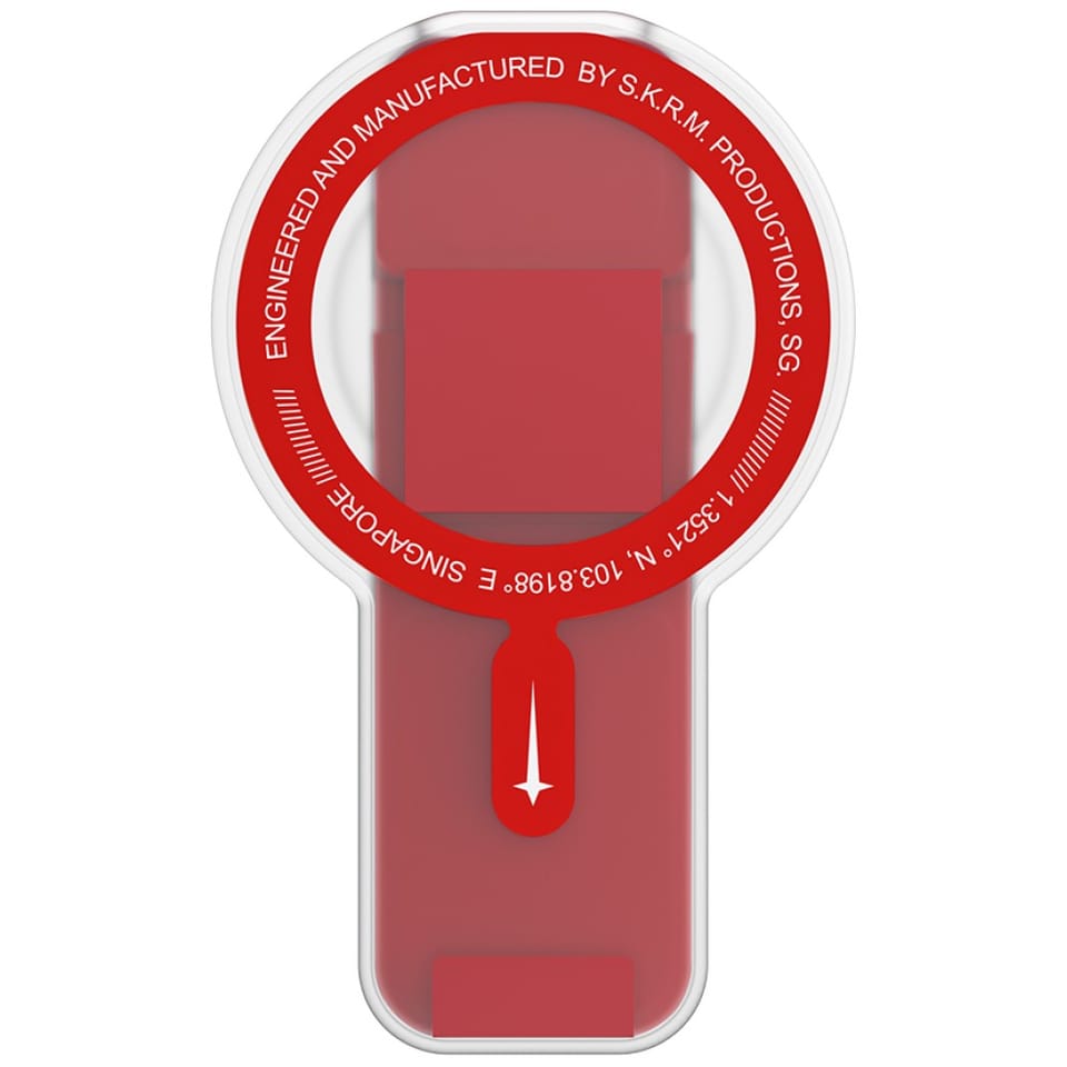 Uchwyt magnetyczny Skinarma Arch XE      Phaze Smart Grip-Stand czerwony