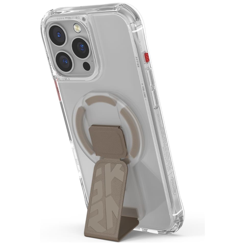 Uchwyt magnetyczny Skinarma Arch XE      Phaze Smart Grip-Stand szampański