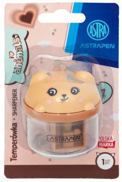 Temperówka z uszkami ASTRAPEN Animals Choco 1szt. blister 425025901