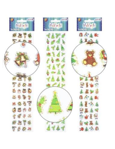 Naklejki NKX-8481 świąteczne wypukłe 6,5 x 30cm ALIGA