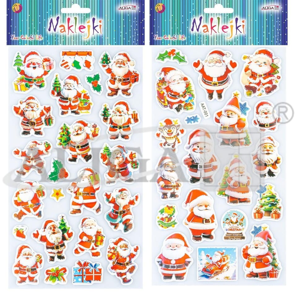 Naklejki Św. Mikołaj NKX-5432 ALIGA