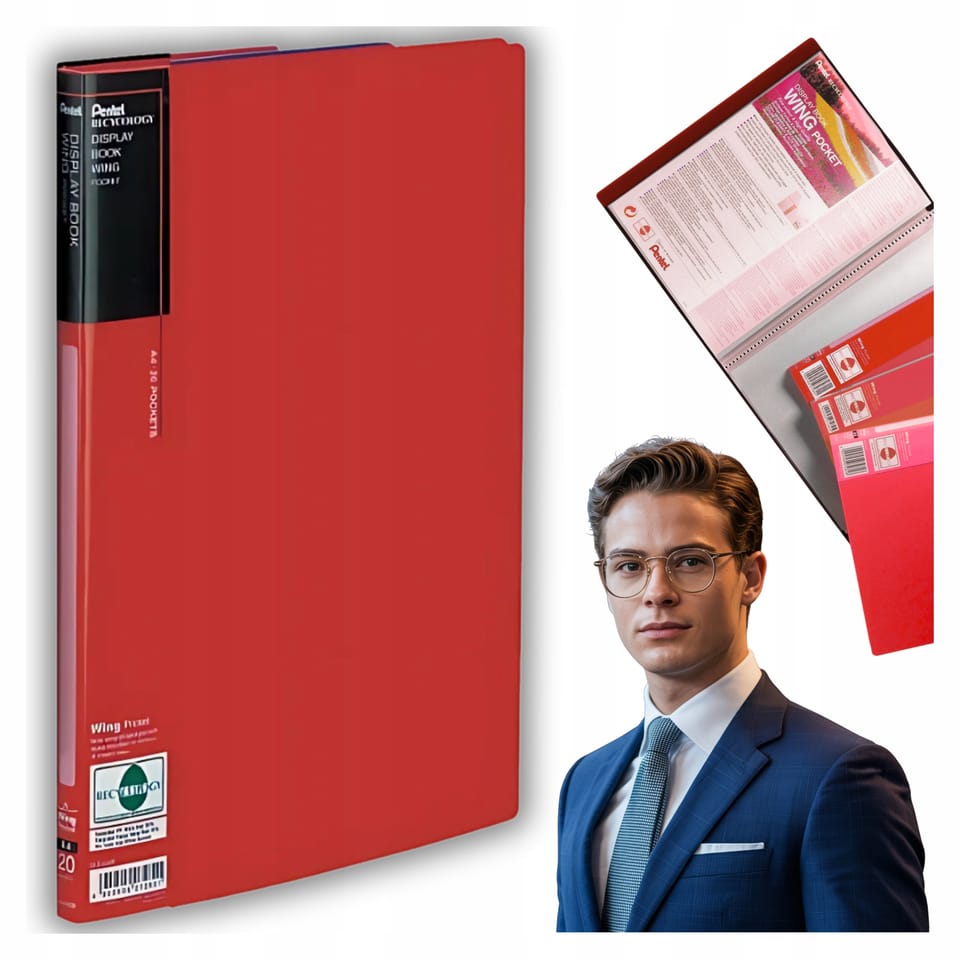 Album ofert.20k WING czerwony DCF442