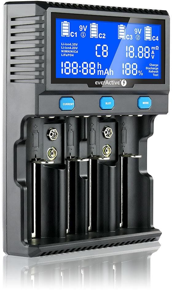 EVERACTIVE ŁADOWARKA DO AKUMULATORÓW CYLINDRYCZNYCH LI-ION ORAZ NI-MH UC4200
