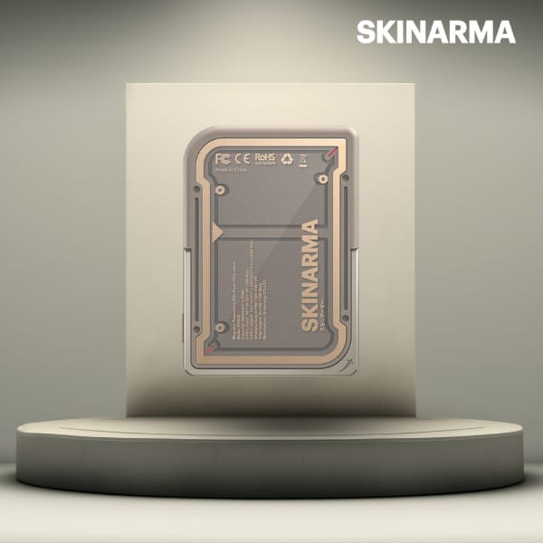 Powerbank Skinarma Nexus Mecha Magnetic  Kick-Stand 5000mAh 20W PD USB-C MagSafe złoty