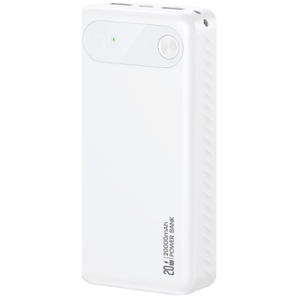Powerbank USAMS PB80 PD20W 20000mAh      biały