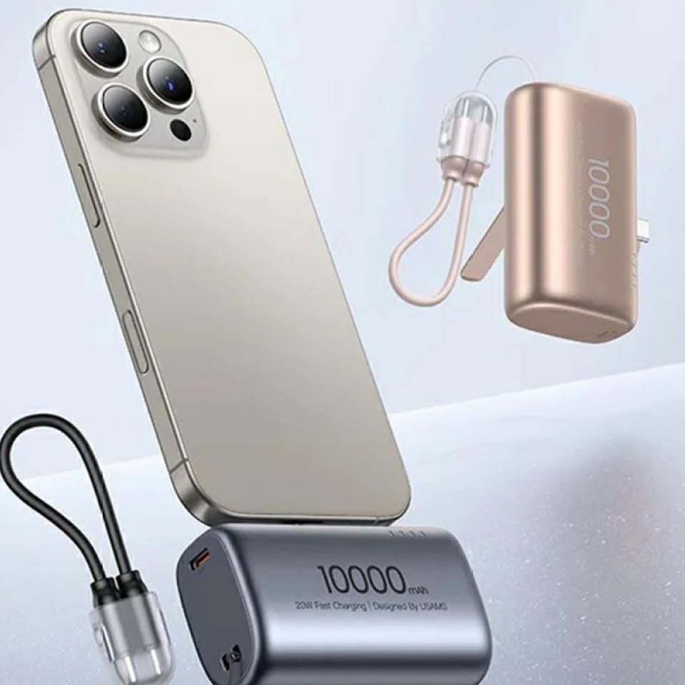 Powerbank USAMS PB82 20W 10000mAh beżowy