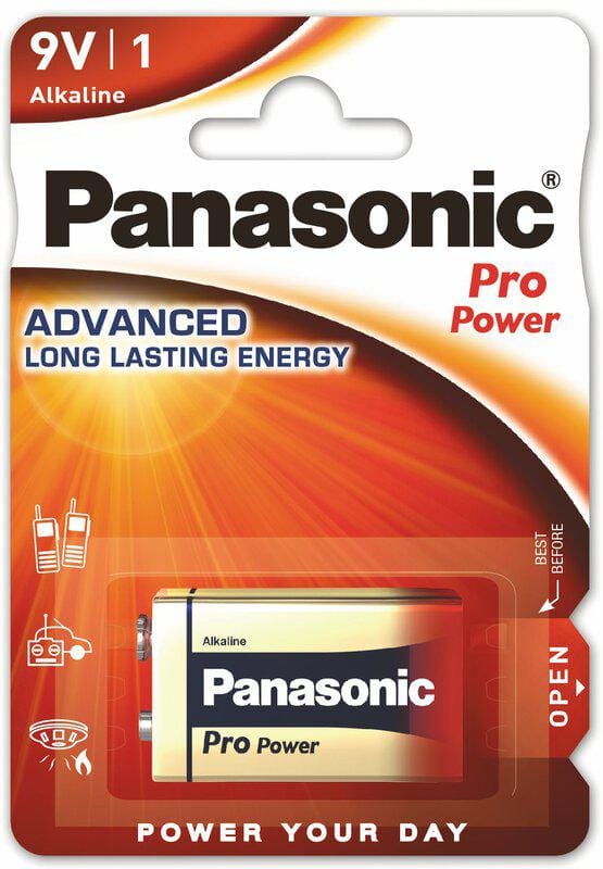 Panasonic Jednorazowa alkaliczna baterie 9V, 1-pack