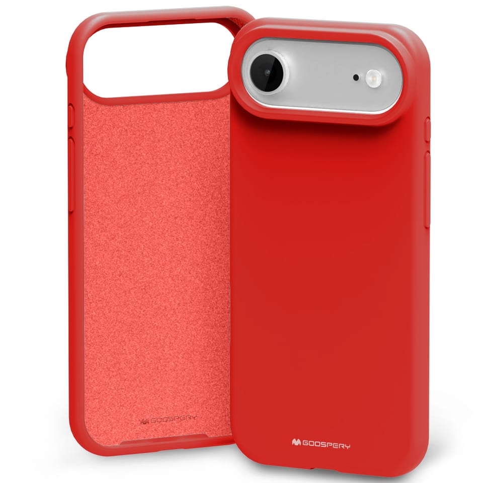 Etui Mercury Silicone do iPhone Air      czerwony