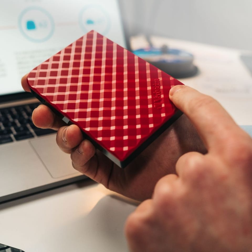 Verbatim zewnętrzny dysk twardy, Store N Go, 2.5", USB 3.0 (3.2 Gen 1), 1TB, 53203, czerwony