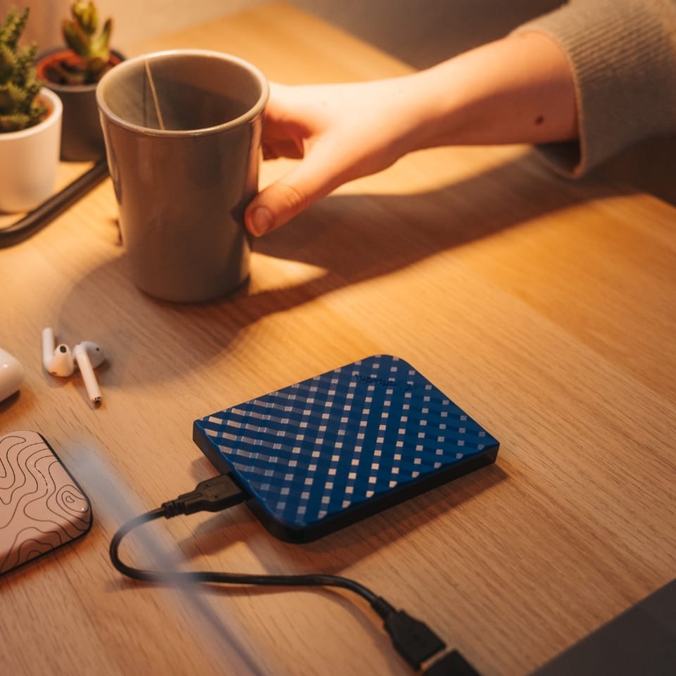 Verbatim zewnętrzny dysk twardy, Store ,n, Go, 2.5", USB 3.0 (3.2 Gen 1), 1TB, 53200, niebieski