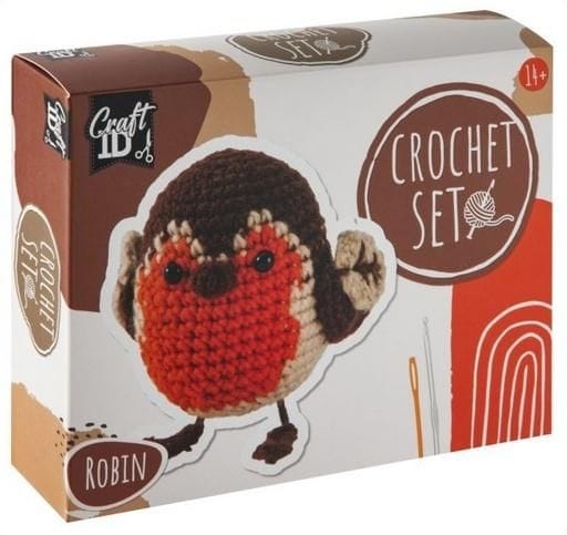 Zestaw do szydełkowania PTASZEK 10x8,2cm CR1732/GE GRAFIX