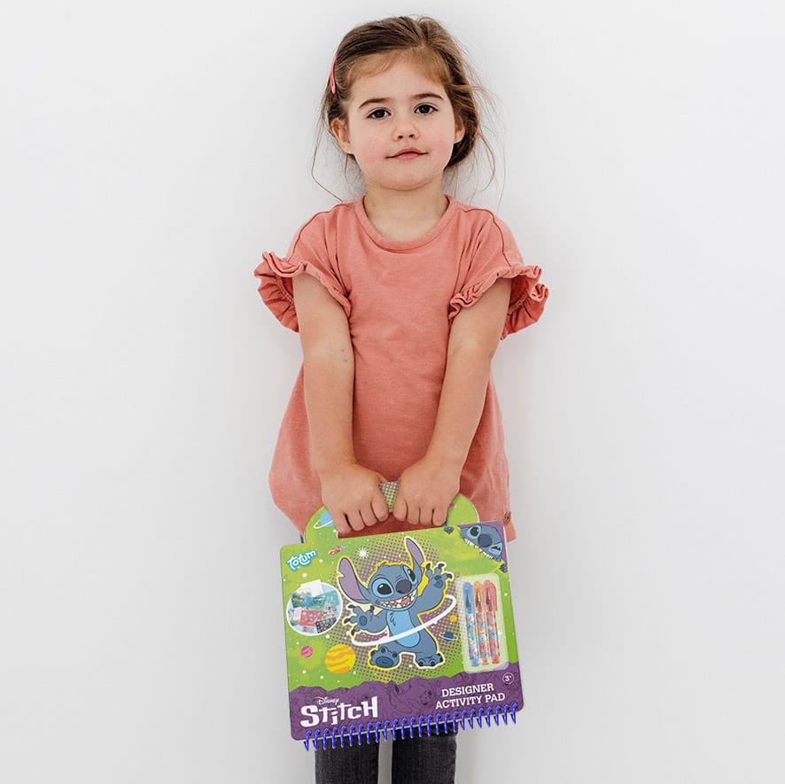 Zestaw kreatywny do rysowania szablony, naklejki STITCH TT700093 GRAFIX