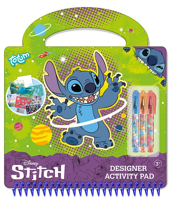 Zestaw kreatywny do rysowania szablony, naklejki STITCH TT700093 GRAFIX