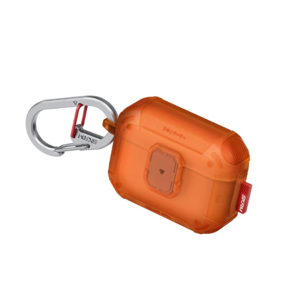 Etui Skinarma Mecha LE do AirPods Pro 3  pomarańczowy