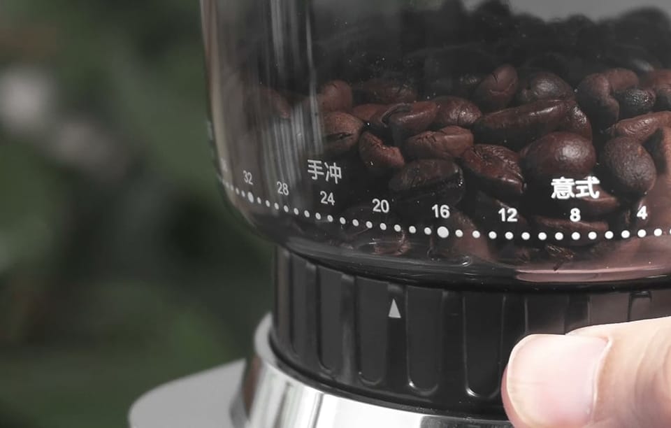 Elektryczny młynek żarowy do kawy HiBREW G7