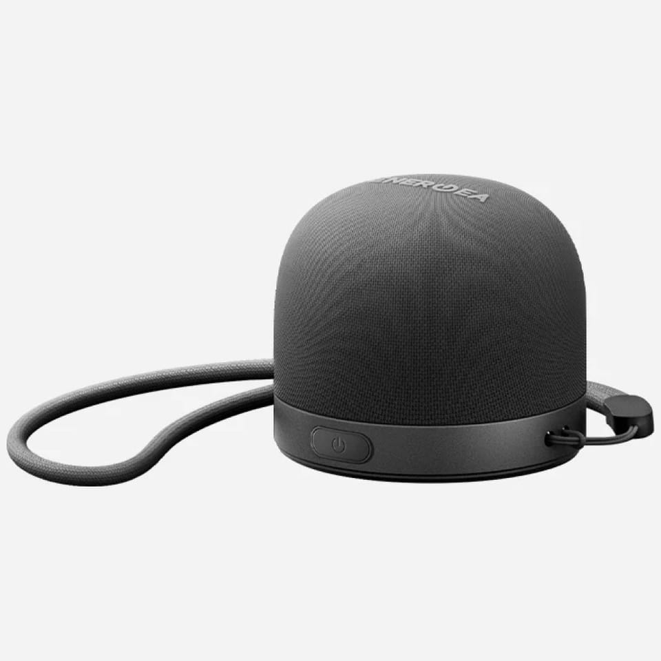 Głośniki Bluetooth Energea Magaudio Go   Plus Qi MagSafe z paskiem grafitowy